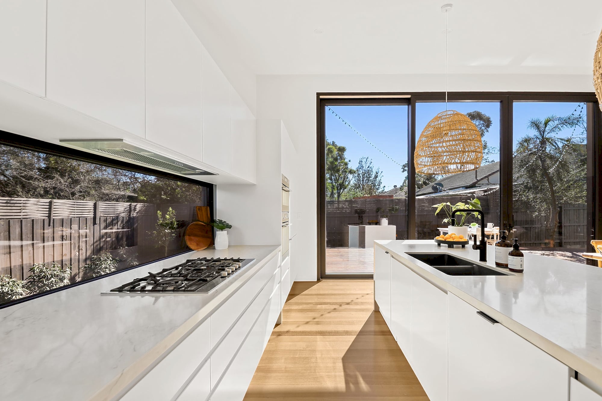 Fixed window#Lift_Slide door#Matt Black colour#New Build#Heidelberg Heights